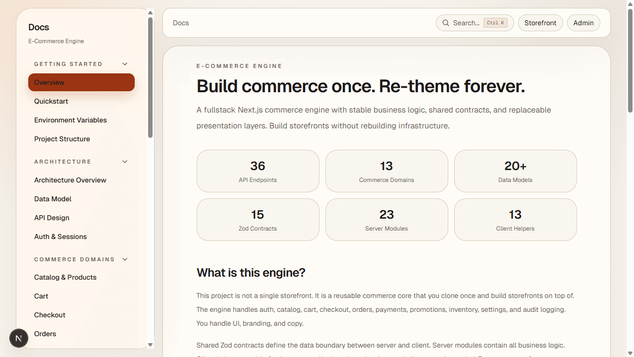 E-Commerce Engine